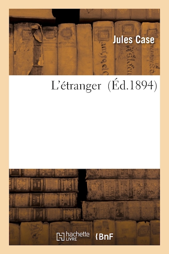 Front cover_L'Étranger