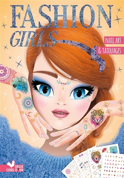 Couverture_Fashion girls -nail art & tatouages