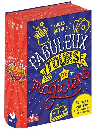 Fabuleux tours de magiciens -coff.secret