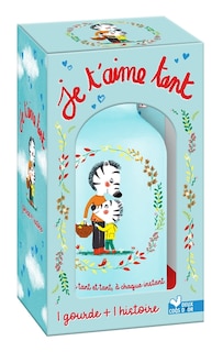 Je t'aime tant -coffret avec gourde