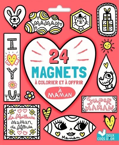 Front cover_24 MAGNETS A COLORIER ET