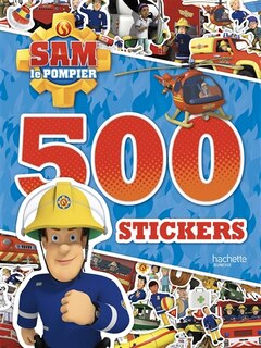 Couverture_Sam le pompier : 500 stickers