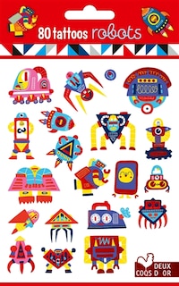 Front cover_80 TATTOOS ROBOTS