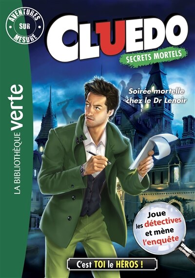 Front cover_Soirée mortelle chez le Dr Lenoir