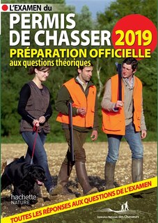 Front cover_L' examen du permis de chasser 2019