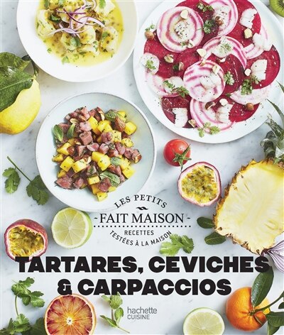Couverture_Tartares, ceviches & carpaccios