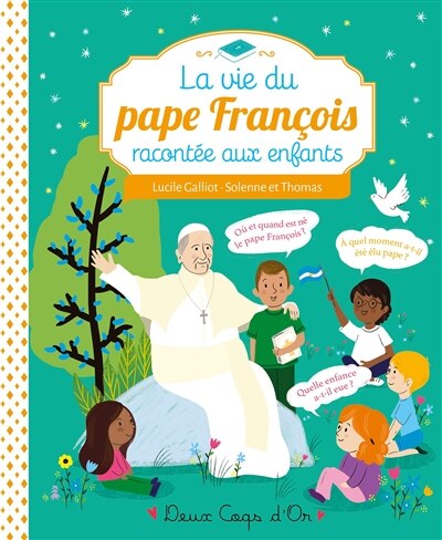 Couverture_La vie du pape François racontée aux enfants
