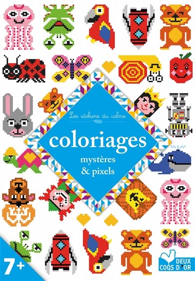 Front cover_Coloriages mystères & pixels