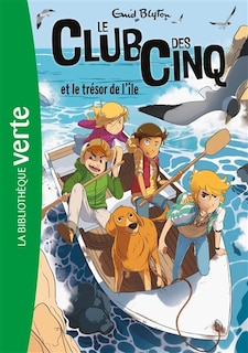 Front cover_Le club des Cinq et le trésor de l'île