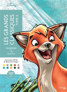 Couverture_COLORIAGES MYST&Egrave;RES DISNEY - LES GRANDS CLASSIQUES T.5