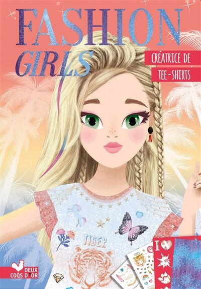 Couverture_Fashion girls -creatrice de tee shirts