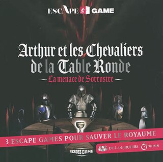 Couverture_Escape Game Chevaliers De La Table Ronde