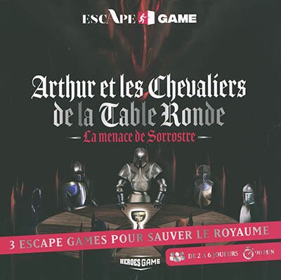 Couverture_Escape Game Chevaliers De La Table Ronde
