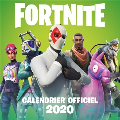 Front cover_Fortnite - calendrier 2020