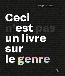 Front cover_CECI N'EST PAS UN LIVRE SUR LE GENRE
