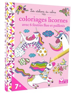 Couverture_Coloriages licornes