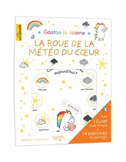 Front cover_La roue de la météo du coeur : Gaston la licorne