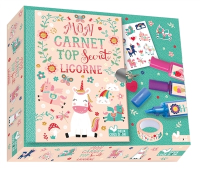 Carnet top secret licorne -mon