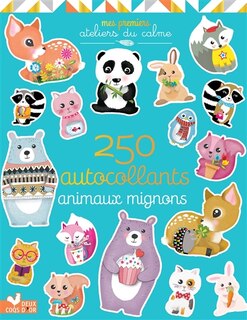 Couverture_Animaux mignons -250 stickers