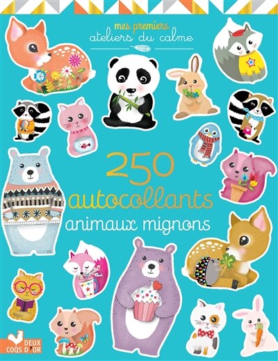 Couverture_Animaux mignons -250 stickers