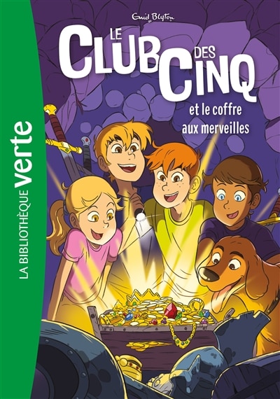 Front cover_Le club des Cinq et le coffre aux merveilles