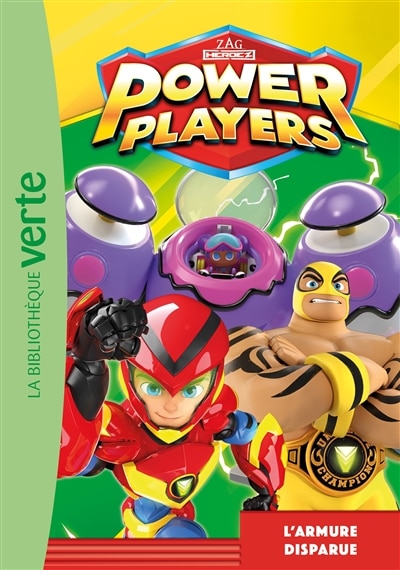 Front cover_Power Players Tome 4 L'armure disparue