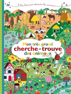Front cover_Mon très grand cherche et trouve des animaux