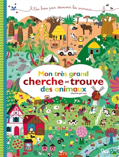 Front cover_Mon très grand cherche et trouve des animaux