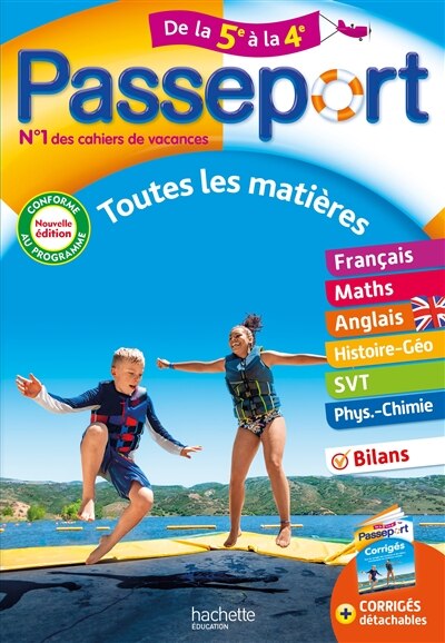 Couverture_Passeport de la 5e à la 4e