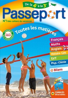 Front cover_Passeport de la 4e à la 3e