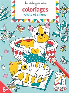 Front cover_Coloriages chats et chiens