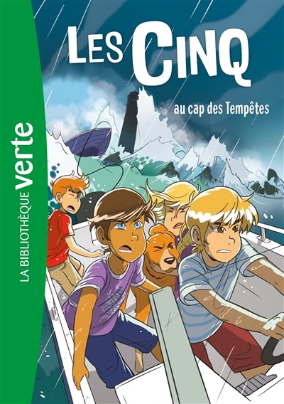 Front cover_Les Cinq au cap des tempêtes