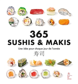 Couverture_365 sushis & makis