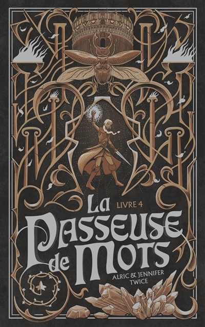 Front cover_PASSEUSE MOTS   TOME 4    LARMES SAULE