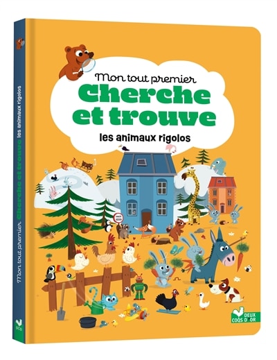 Front cover_Les animaux rigolos