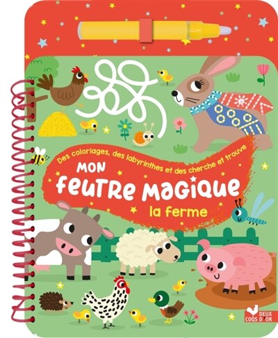 Couverture_Mon feutre magique la ferme