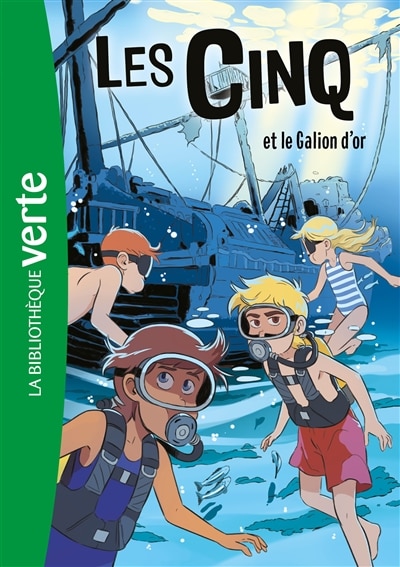 Front cover_Les Cinq et le galion d'or