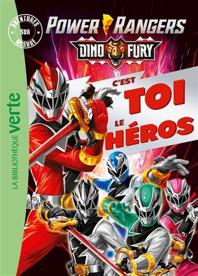 Front cover_Power Rangers : Dino Fury : c'est toi le héros