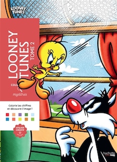 Couverture_Coloriages mystères : Looney Tunes T2