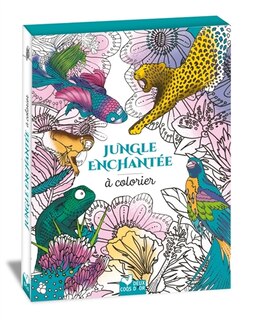 Couverture_Jungle enchantée à colorier