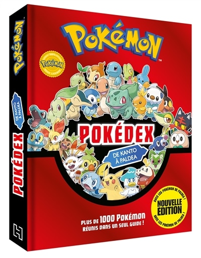 Front cover_Pokémon : pokédex de Kanto à Paldea