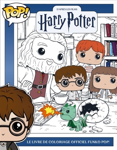 Front cover_COLORIAGE FUNKO HARRY POTTER