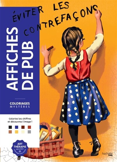 Front cover_Coloriages mystères : Affiches de pub