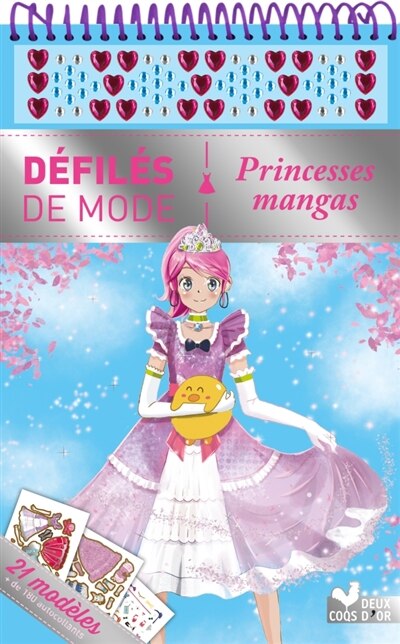Couverture_Princesses mangas : Bloc spirale