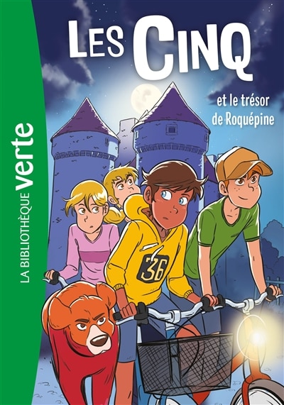 Couverture_Les Cinq et le trésor de Roquépine