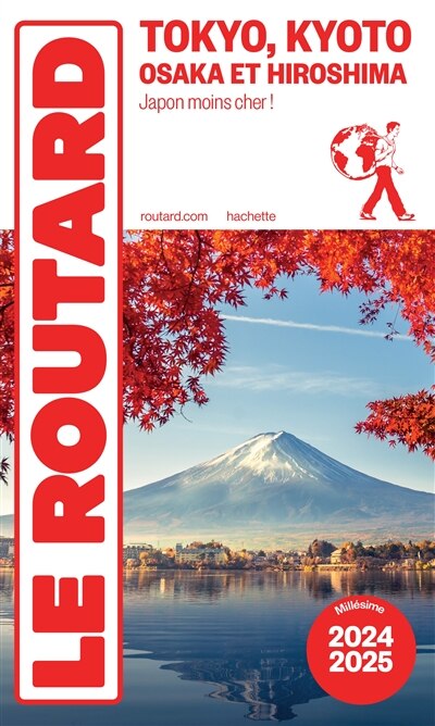 Couverture_Tokyo, Kyoto, Osaka et Hiroshima Japon moins cher ! Guide Routard 2024-2025