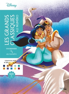 Couverture_Coloriages au num&eacute;ro Disney : Les Grands classiques