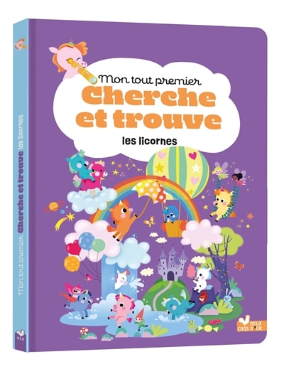 Couverture_Les licornes : mon tout premier cherche et trouve