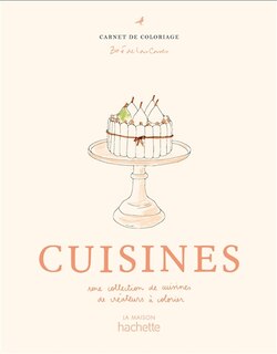 Front cover_Cuisines : une collection de cuisines de créateurs à colorier
