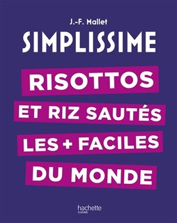 Couverture_Simplissime : risottos et riz sautés les + faciles du monde